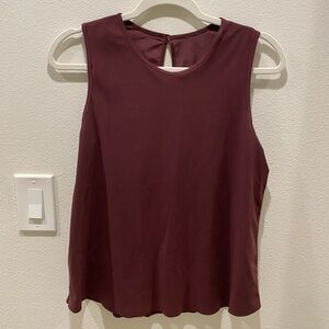 Burgundy Lululemon Tank